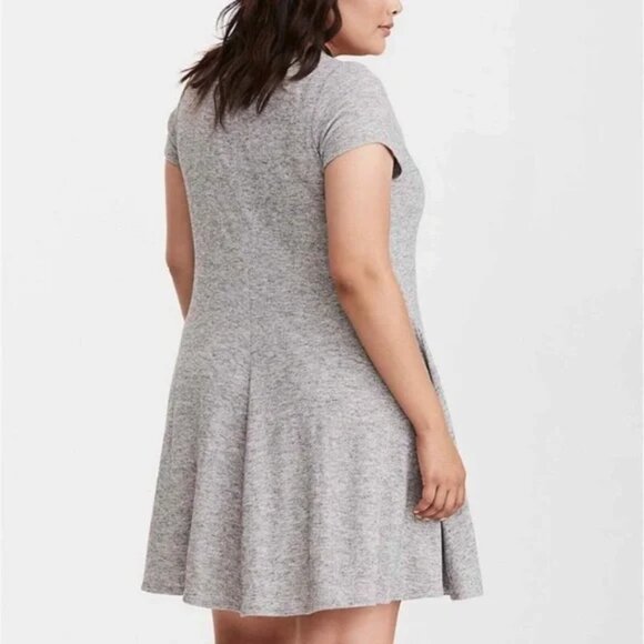 Torrid Hacci Knit Trapeze Mini Dress 2X - Picture 2 of 16